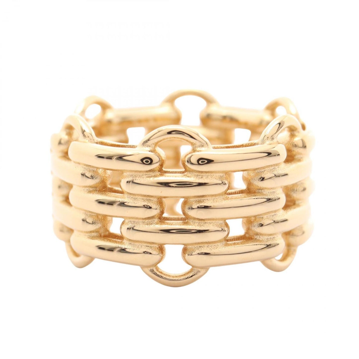 Chain Motif Ring Metal