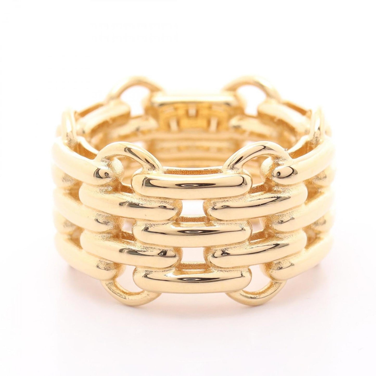 Chain Motif Ring Metal