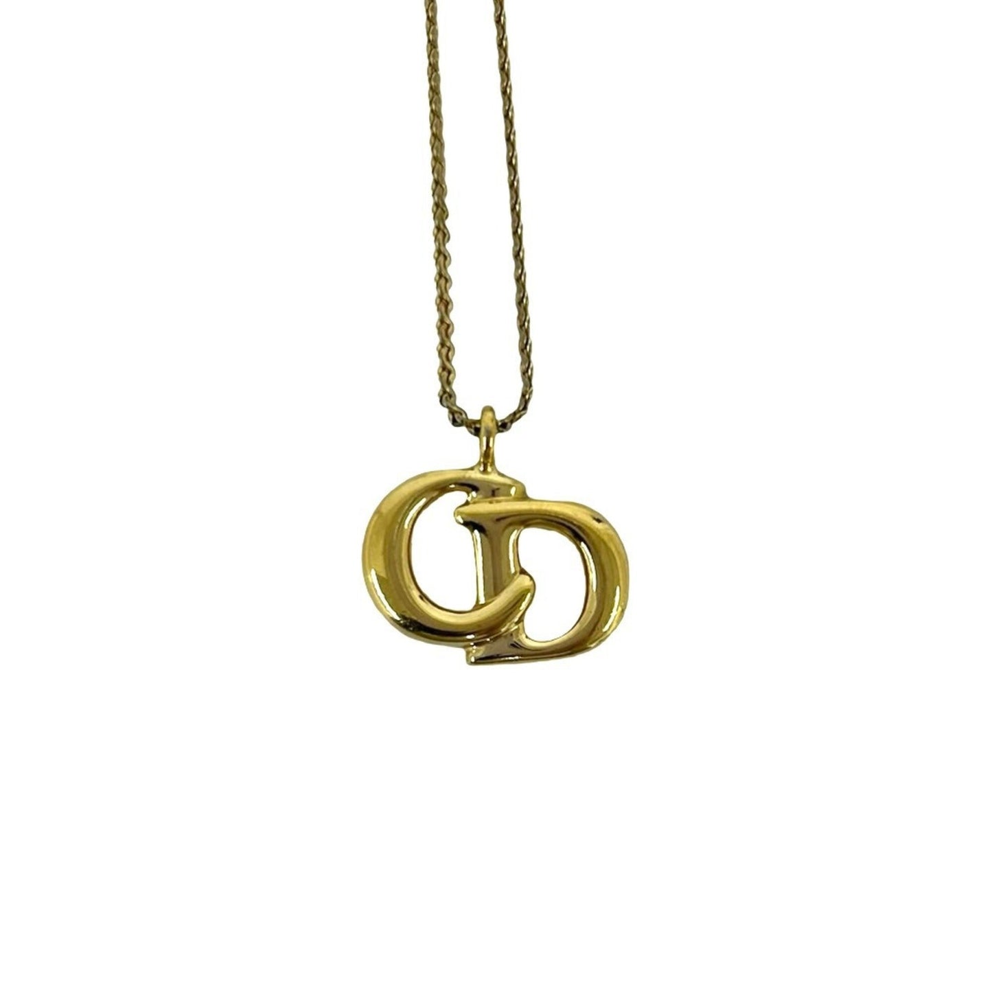 Vintage Pendant Necklace Gold