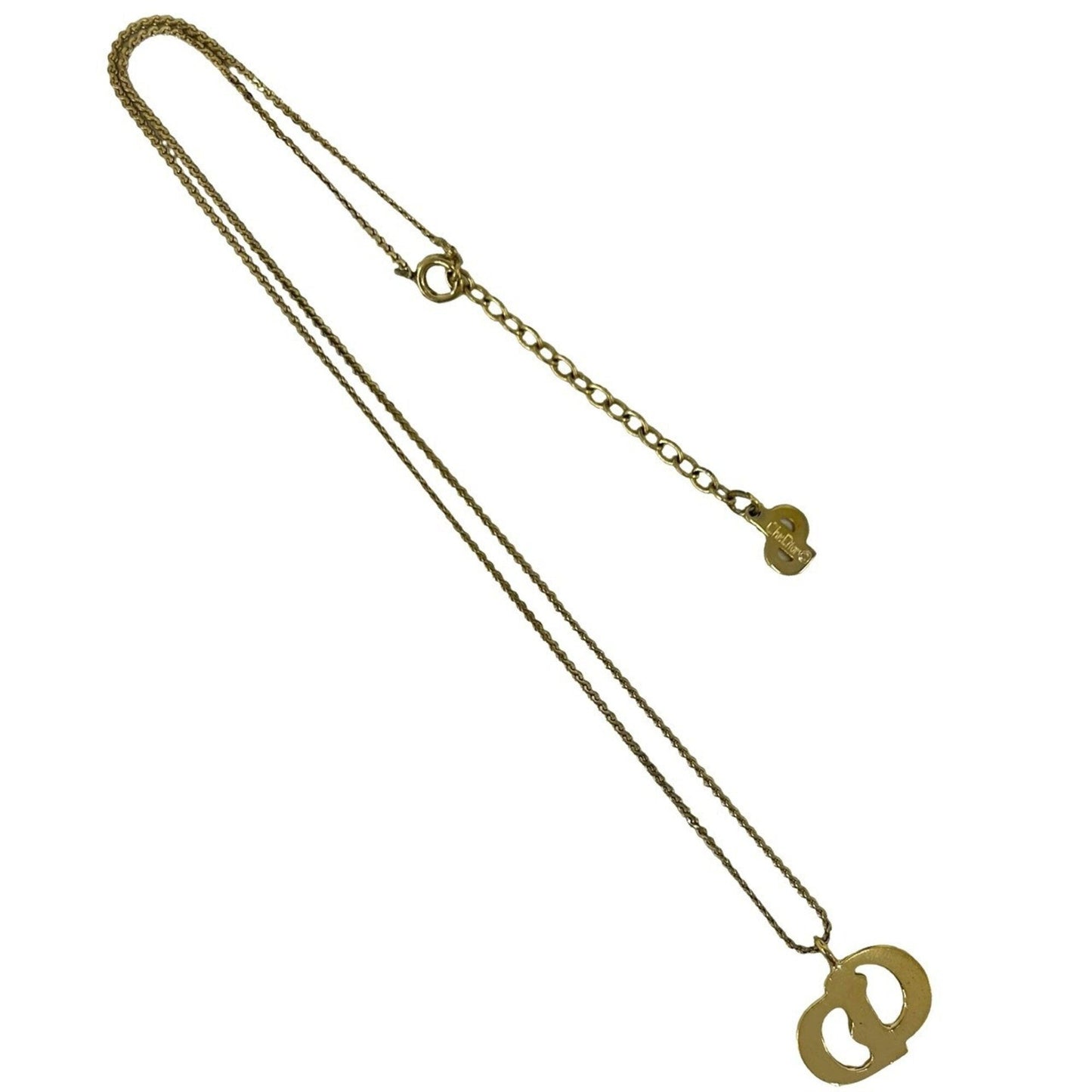 Vintage Pendant Necklace Gold