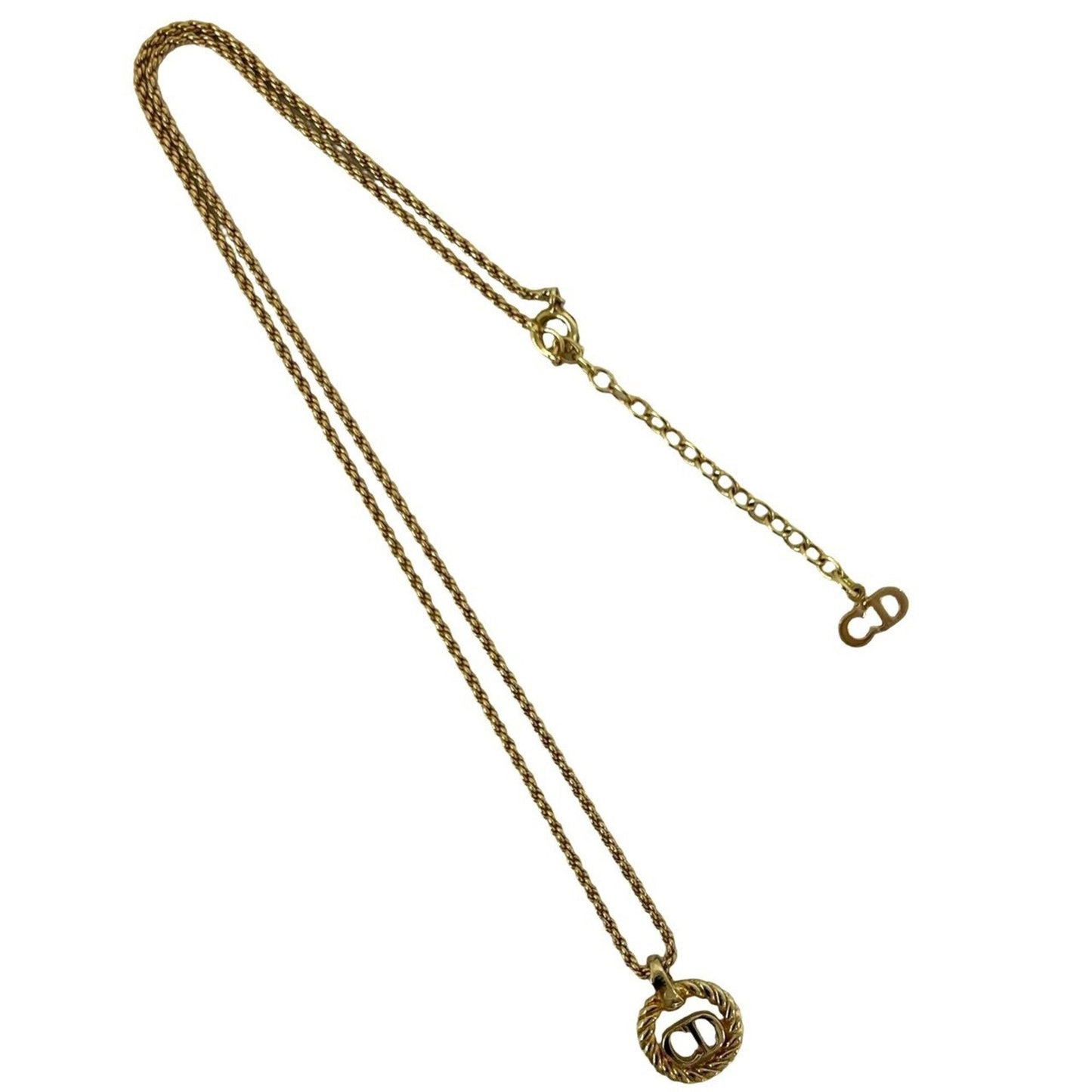 Vintage Pendant Necklace Gold