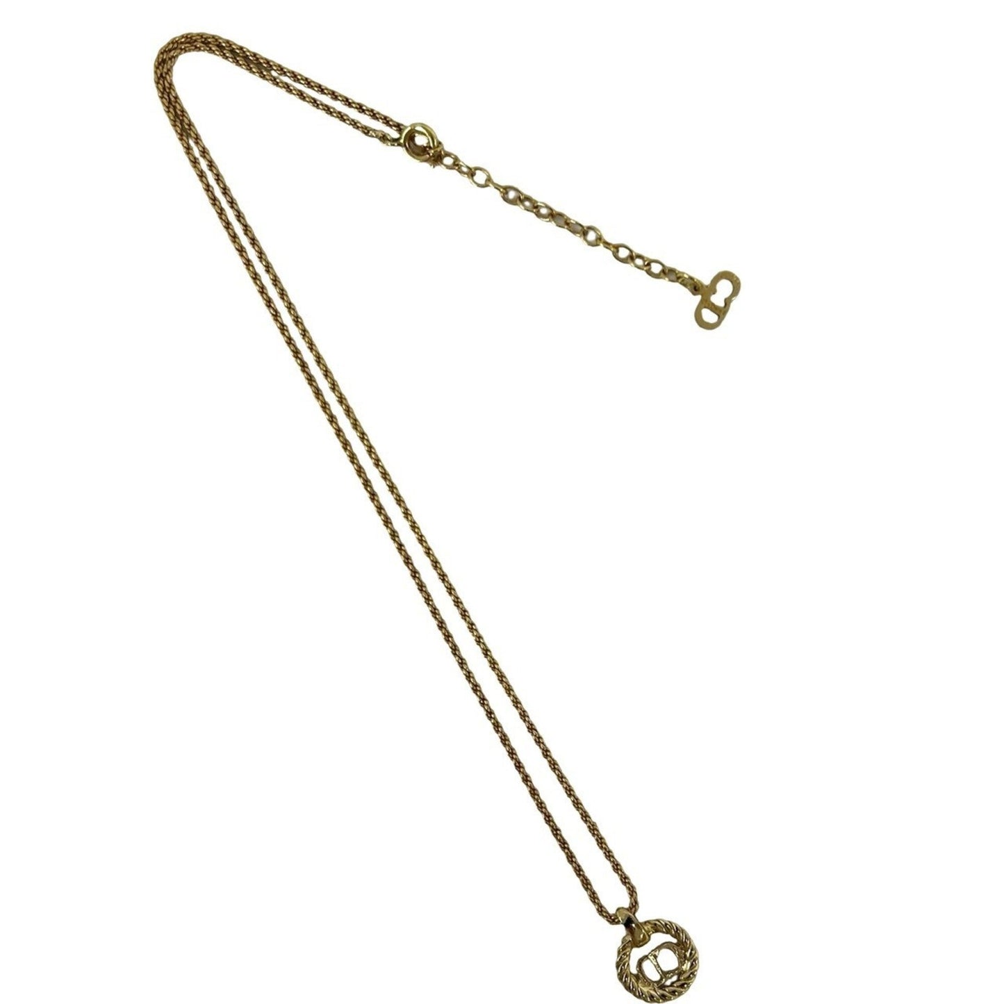 Vintage Pendant Necklace Gold