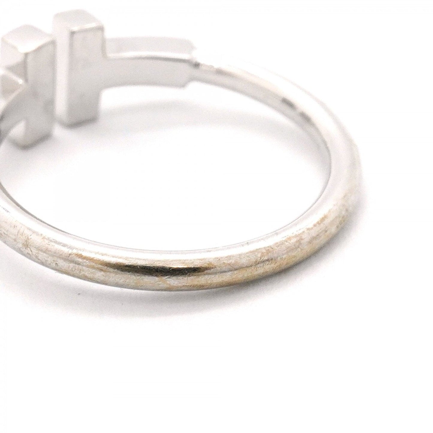 T Wire Ring 18K White Gold