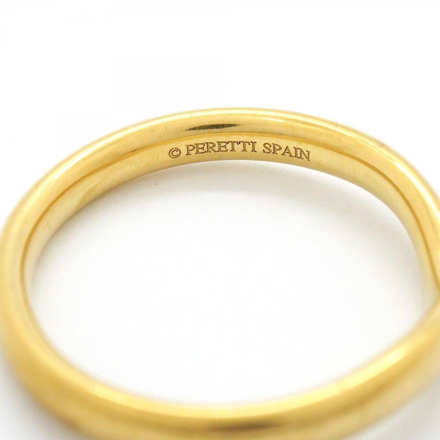 Curved Band Ring 18K Yellow Gold