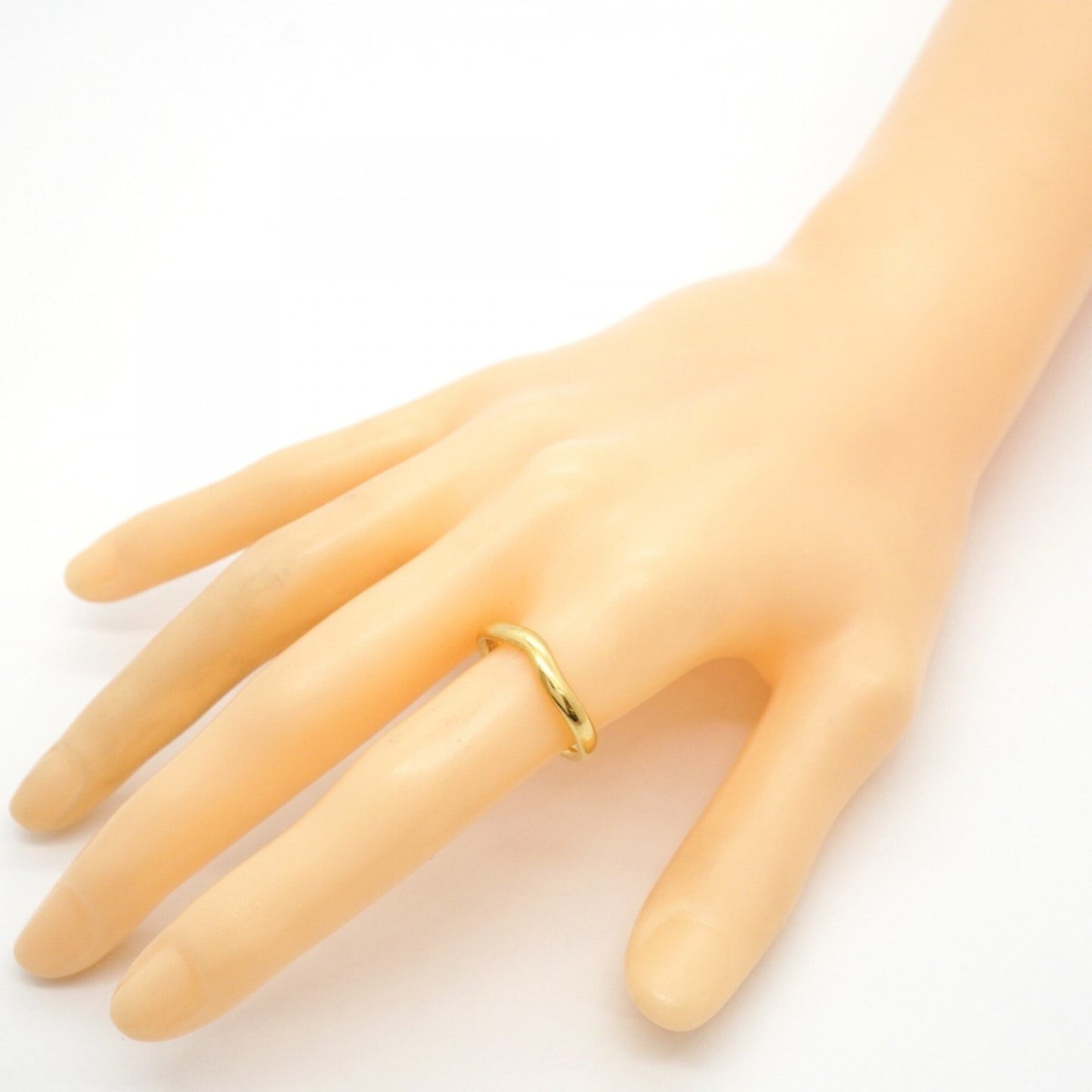 Curved Band Ring 18K Yellow Gold