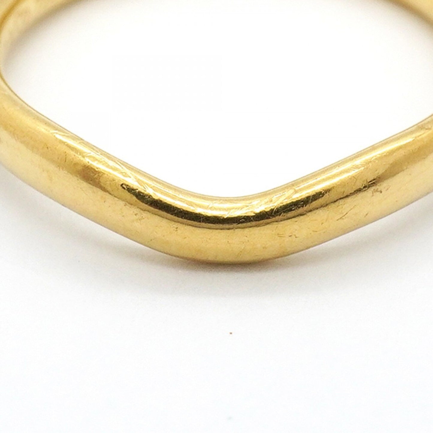 Curved Band Ring 18K Yellow Gold