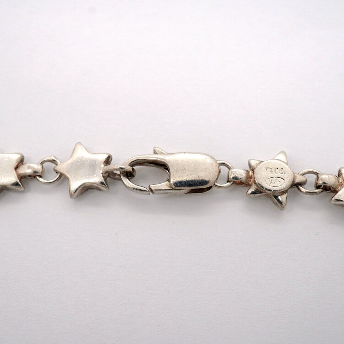 Puff Star Pendant Necklace Sterling Silver