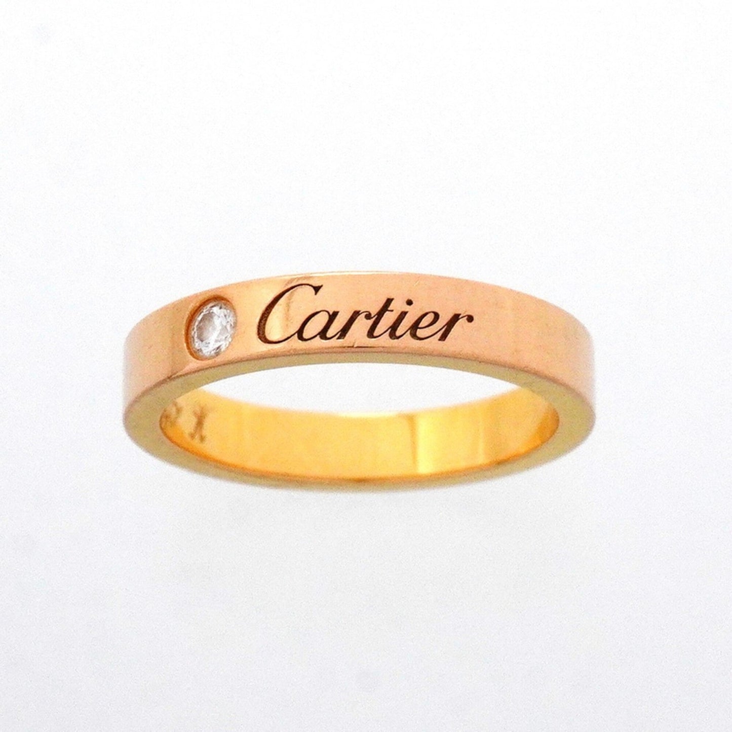 C de Cartier Ring 18K Rose Gold