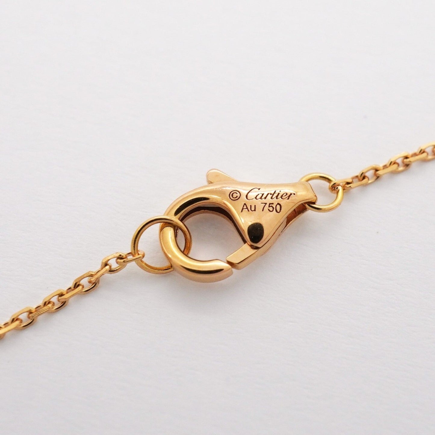 Trinity Pendant Necklace 18K Tricolor Gold