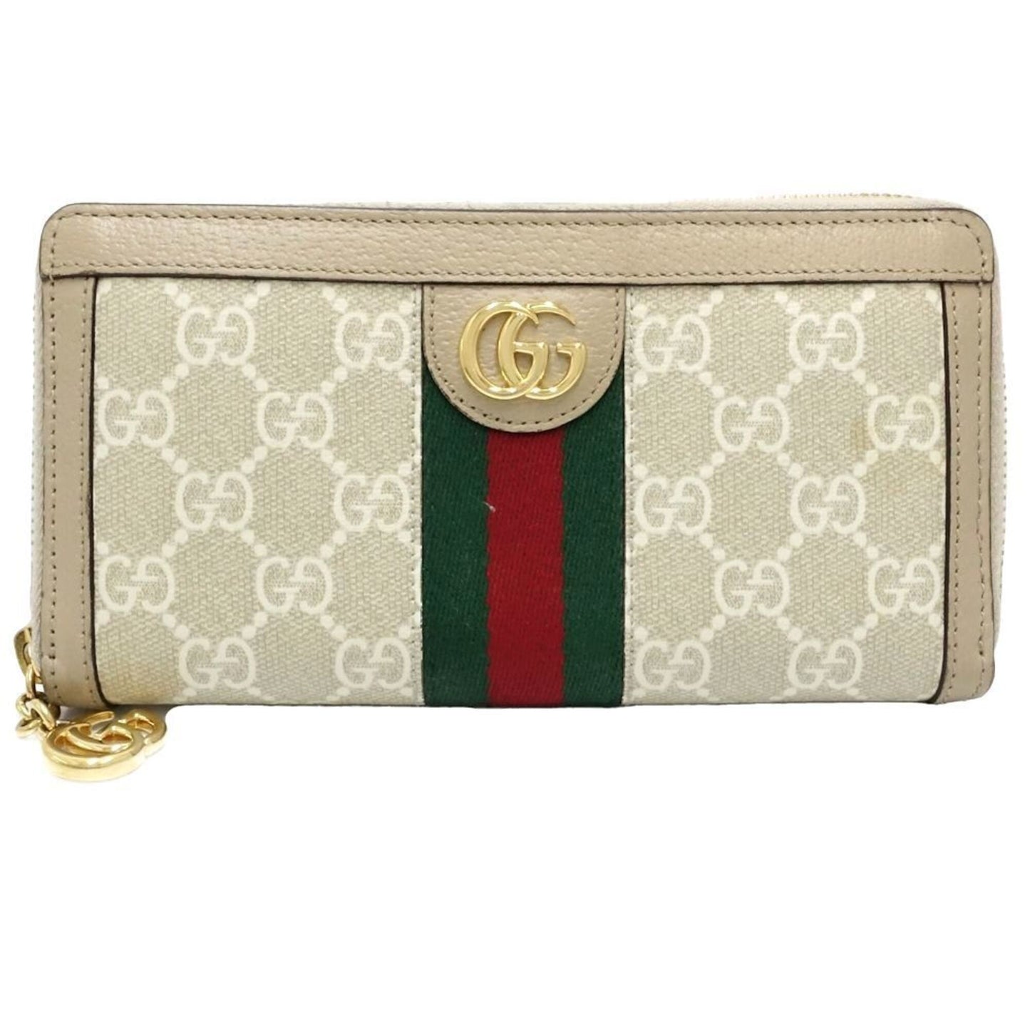 Ophidia Zip Around Wallet GG Coated Canvas