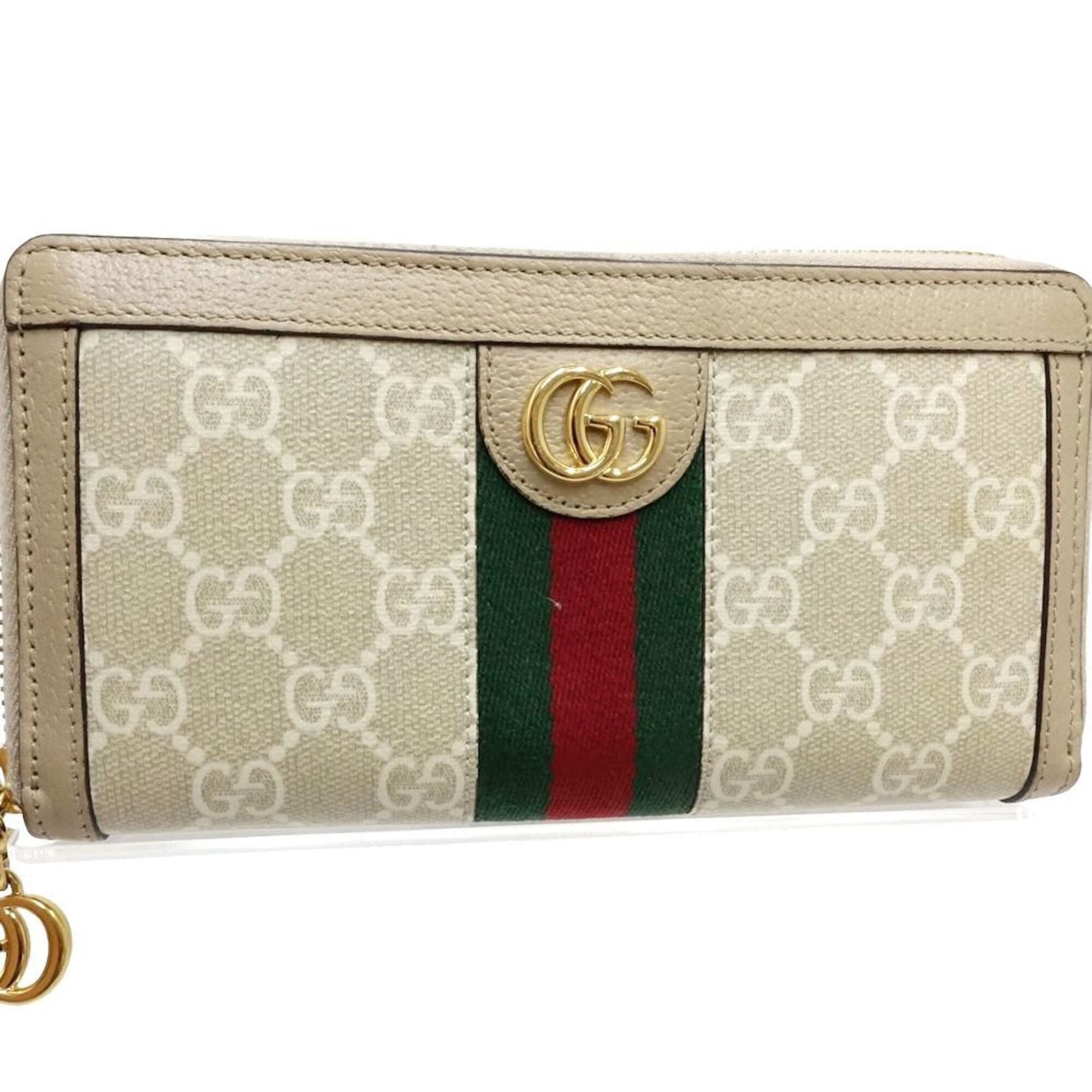 Ophidia Zip Around Wallet GG Coated Canvas