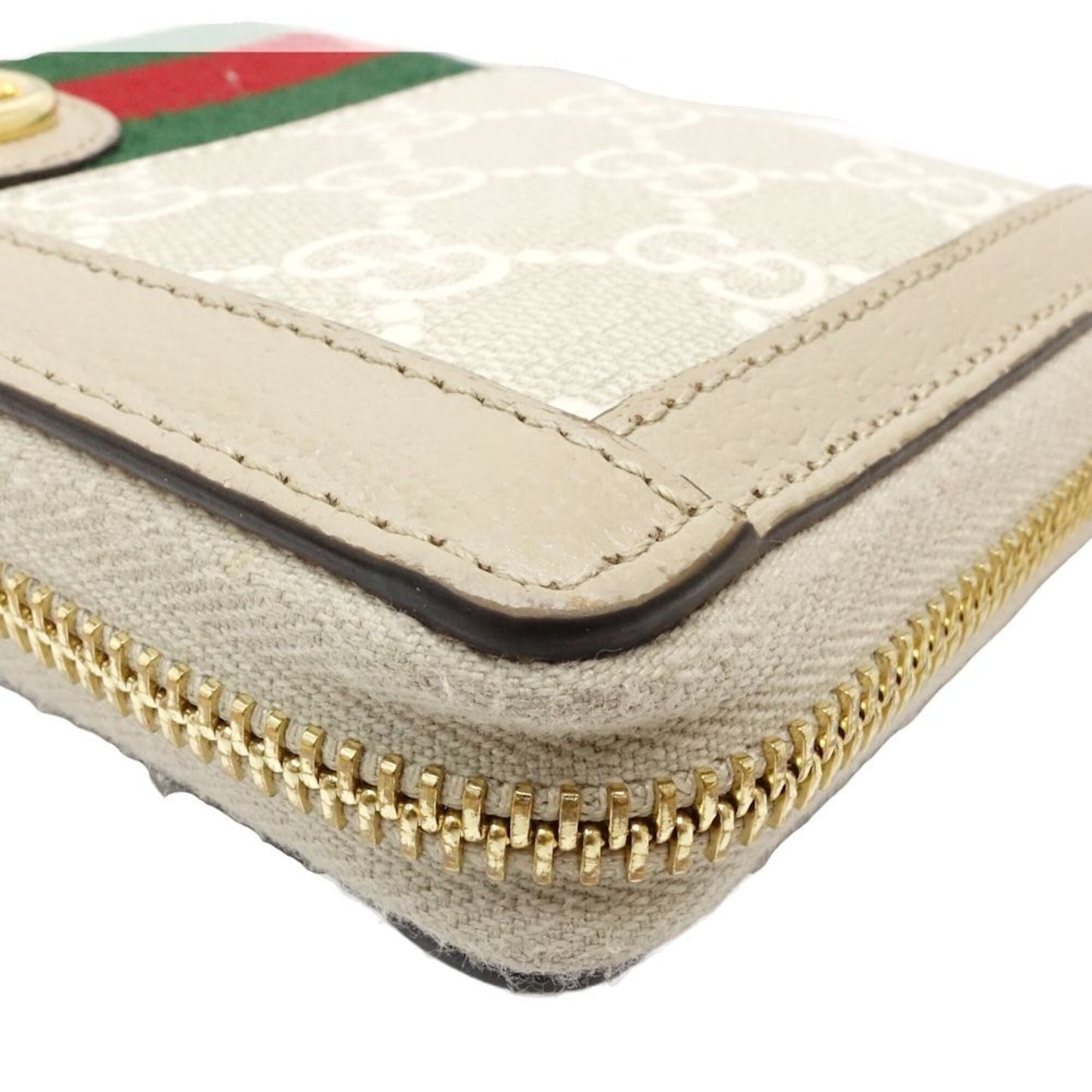 Ophidia Zip Around Wallet GG Coated Canvas