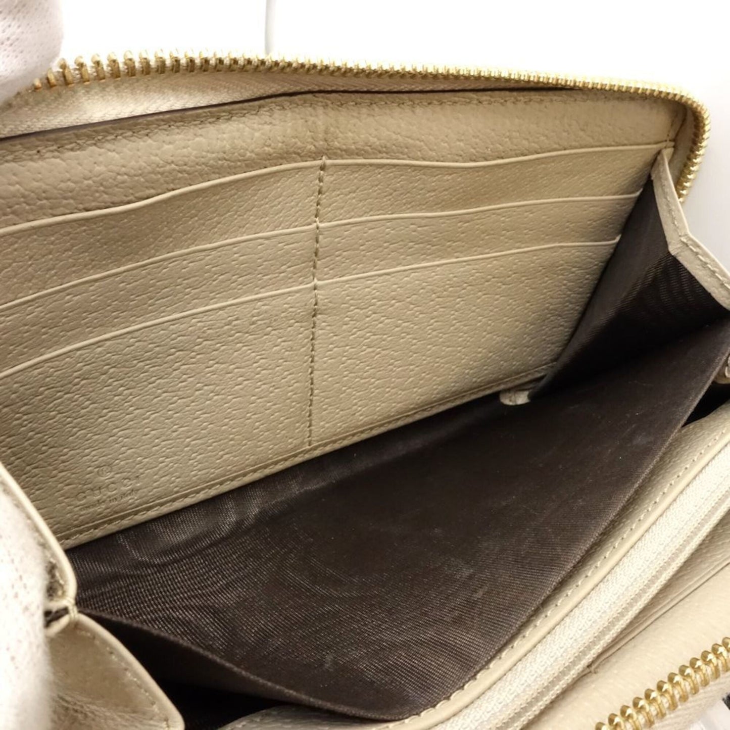 Ophidia Zip Around Wallet GG Coated Canvas
