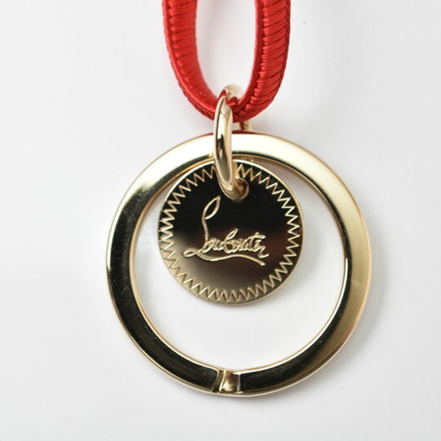 Ballerina Motif Charm Cotton Multi-color Red Handbag Charm