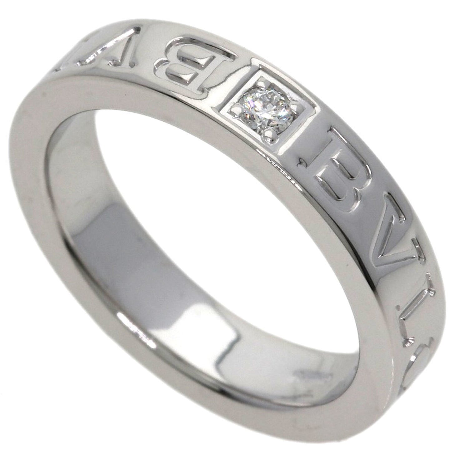 Ring 18K White Gold with Diamond