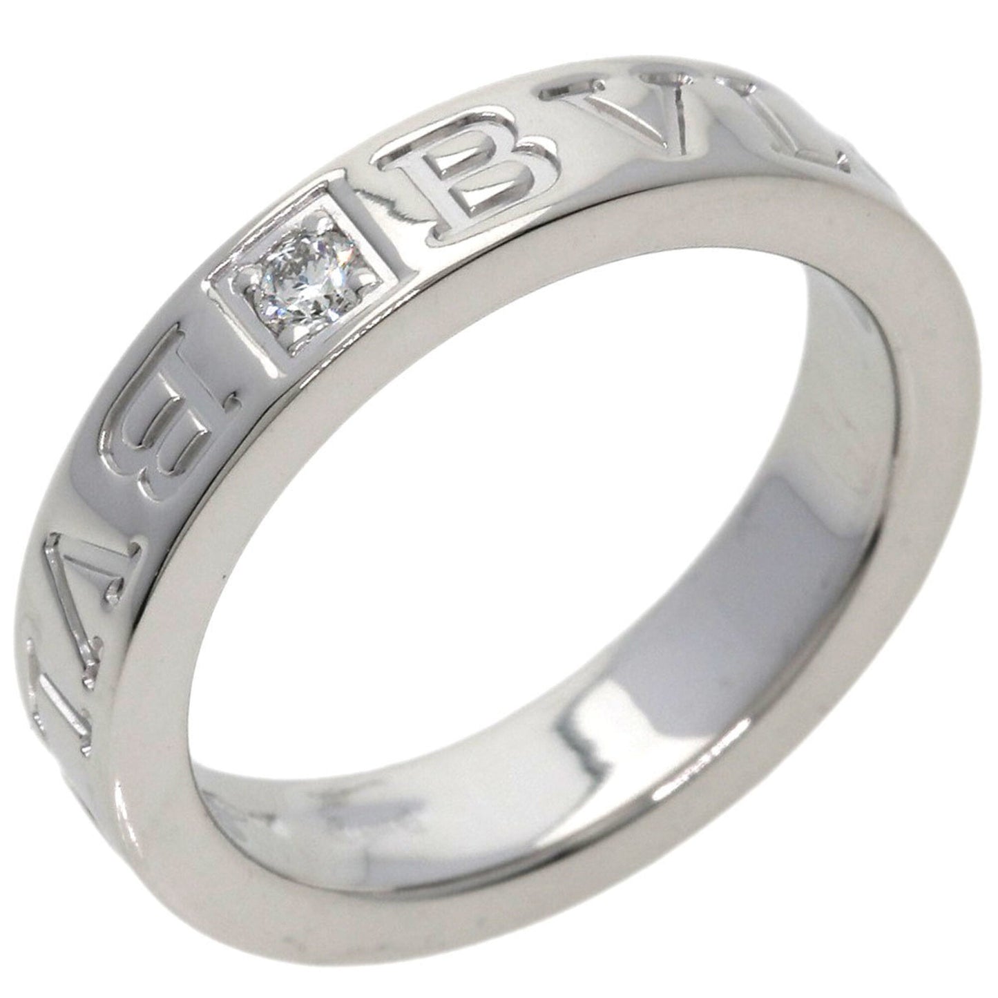 Ring 18K White Gold with Diamond