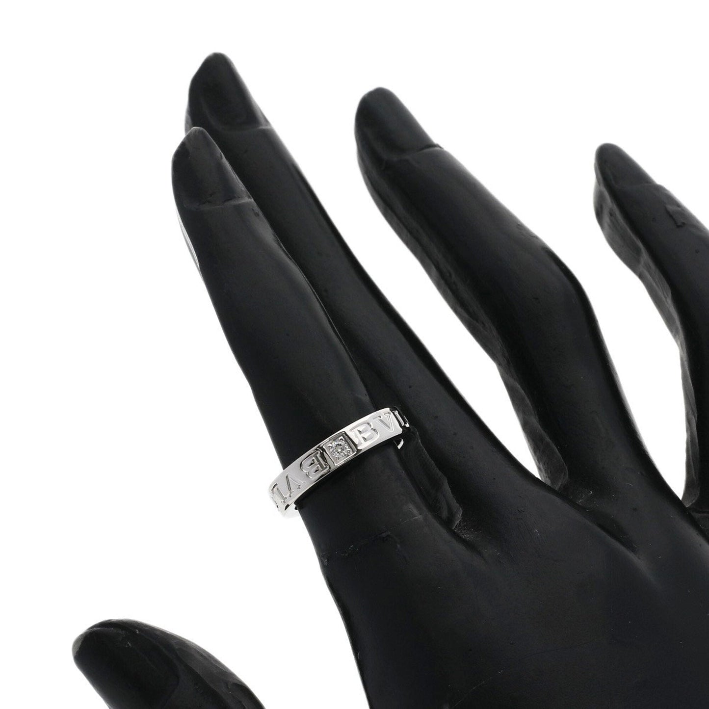 Ring 18K White Gold with Diamond