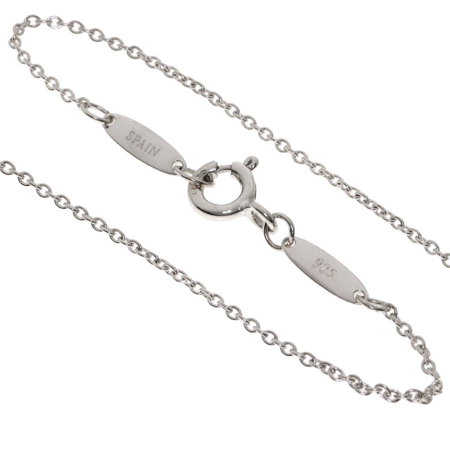 Elsa Peretti Diamonds By The Yard Pendant Necklace Sterling Silver and Diamond