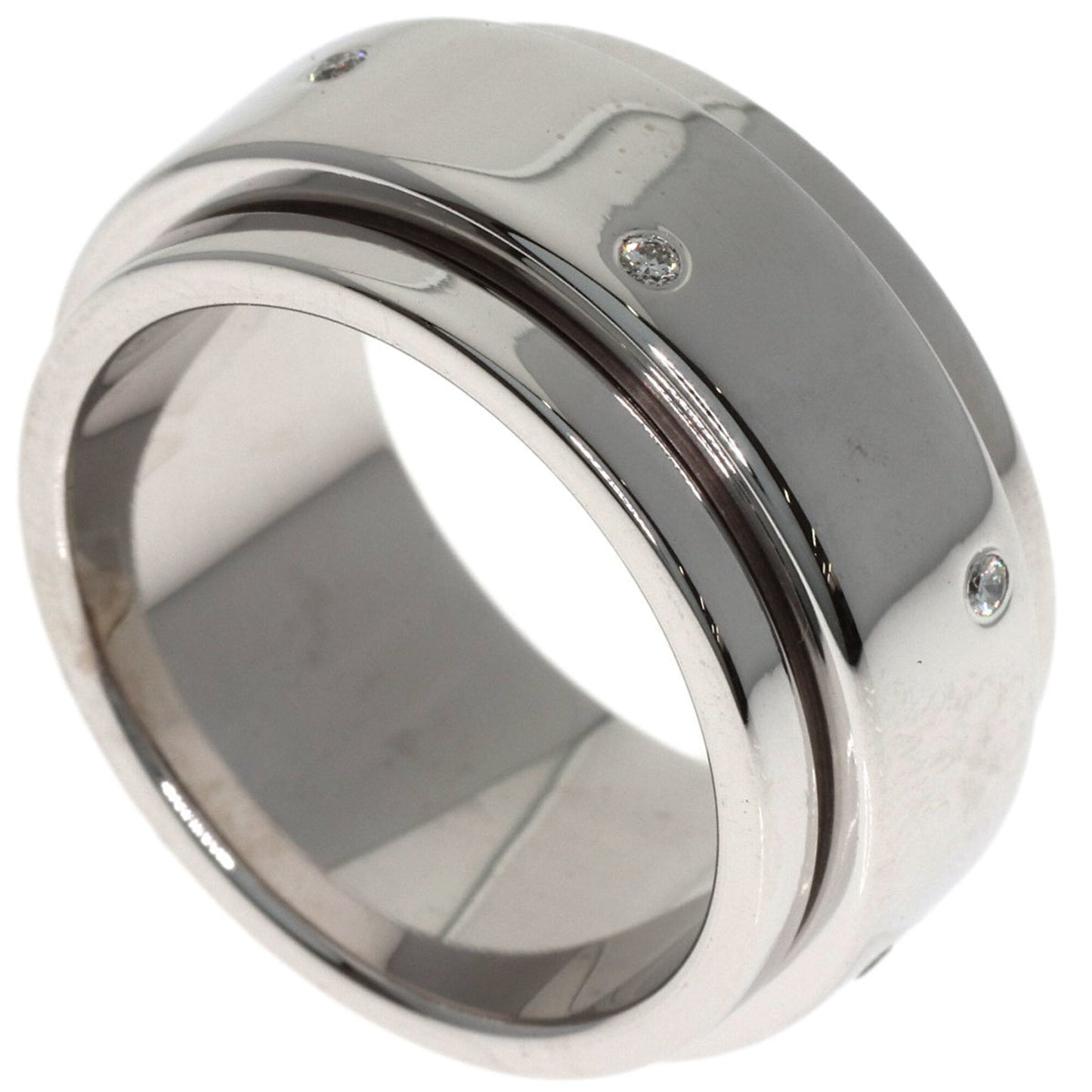 Band Ring 18K White Gold