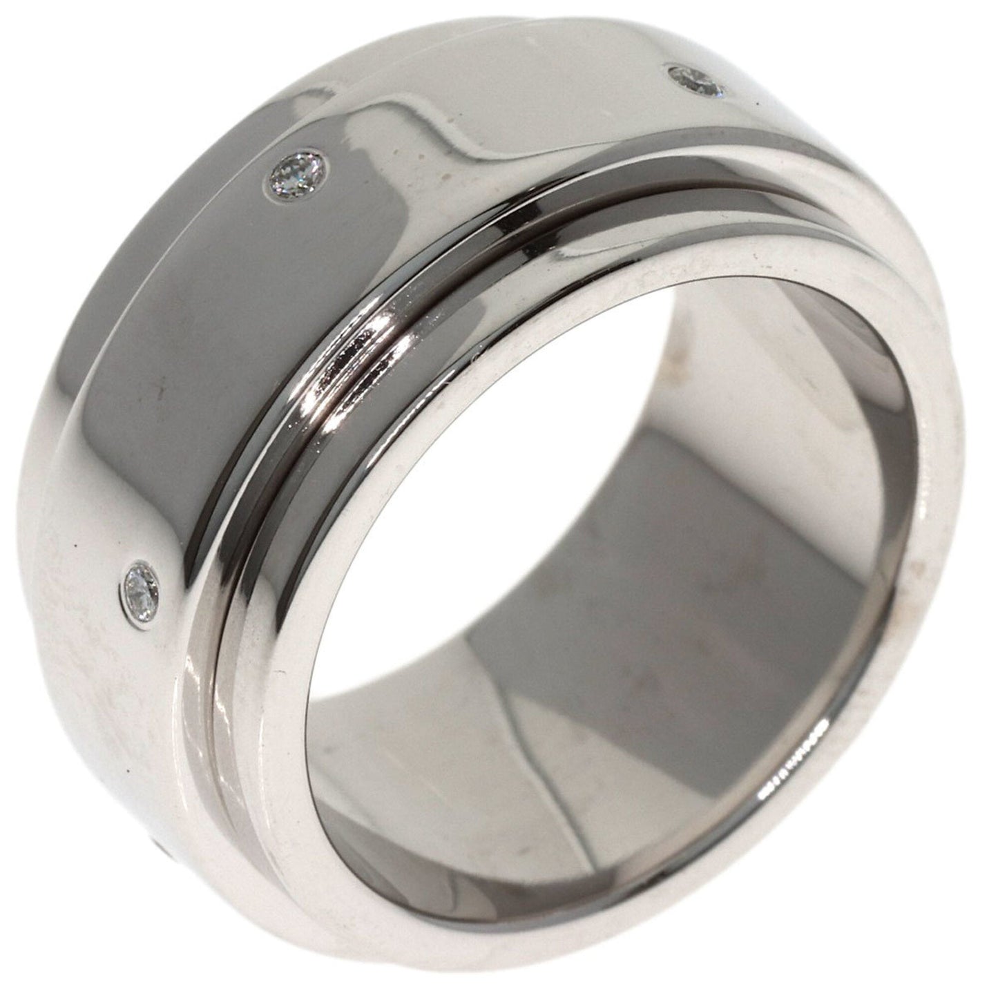 Band Ring 18K White Gold