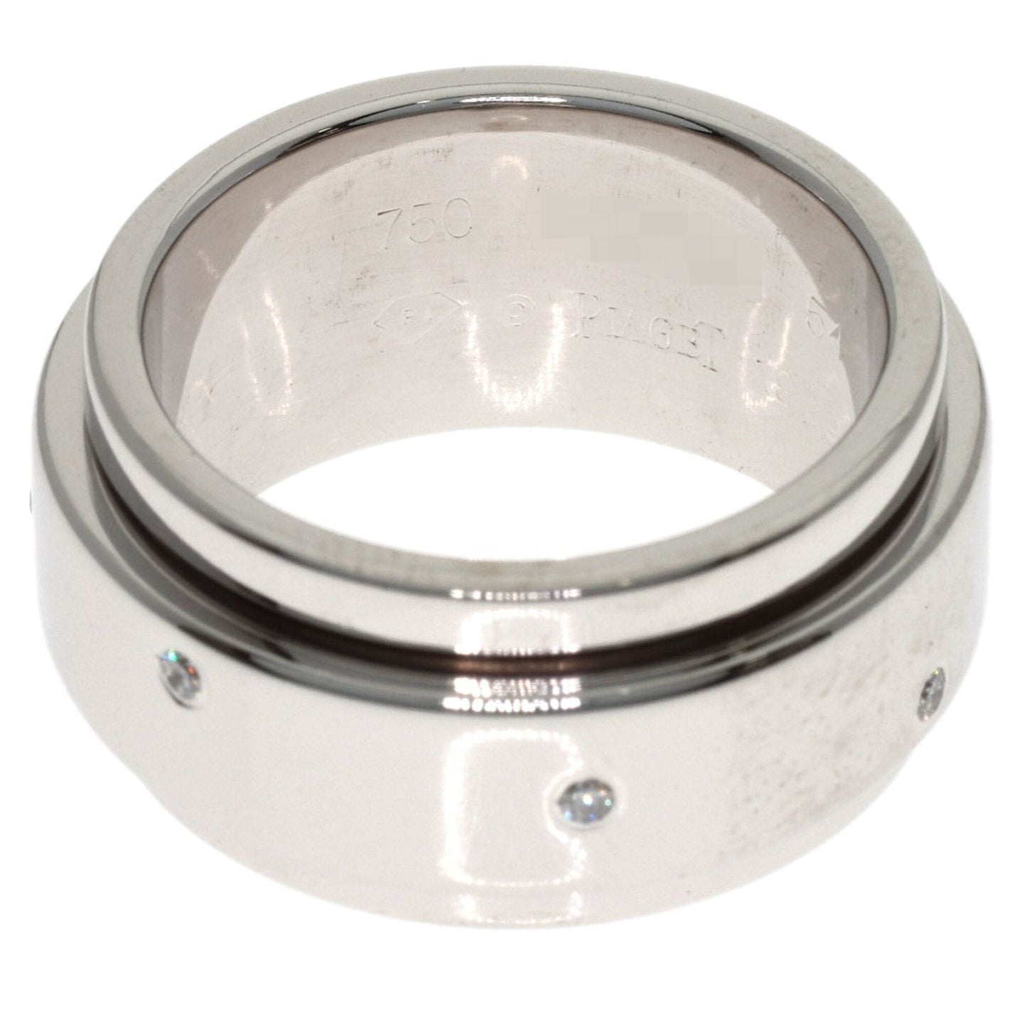 Band Ring 18K White Gold