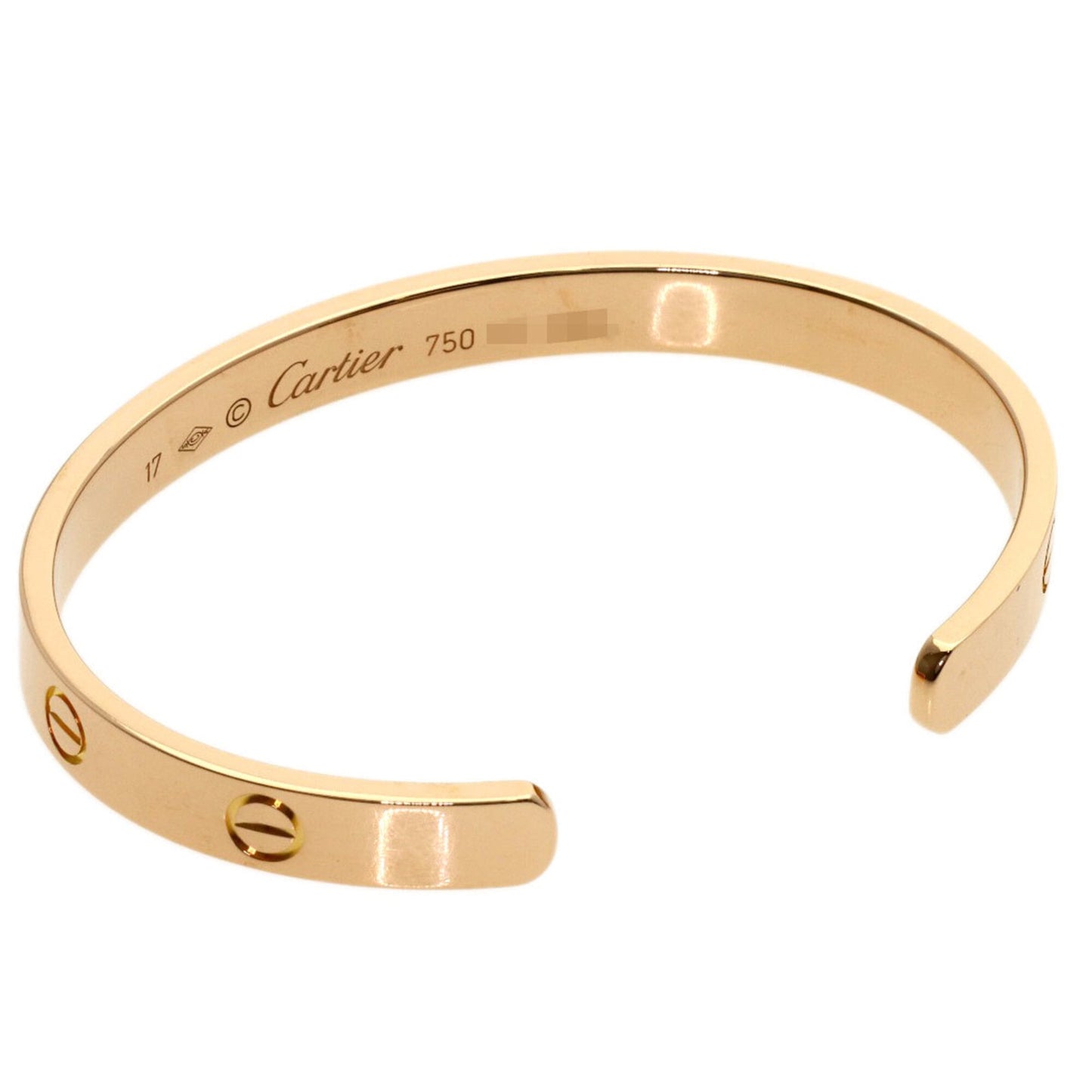 Open Love Bracelet 18K Rose Gold