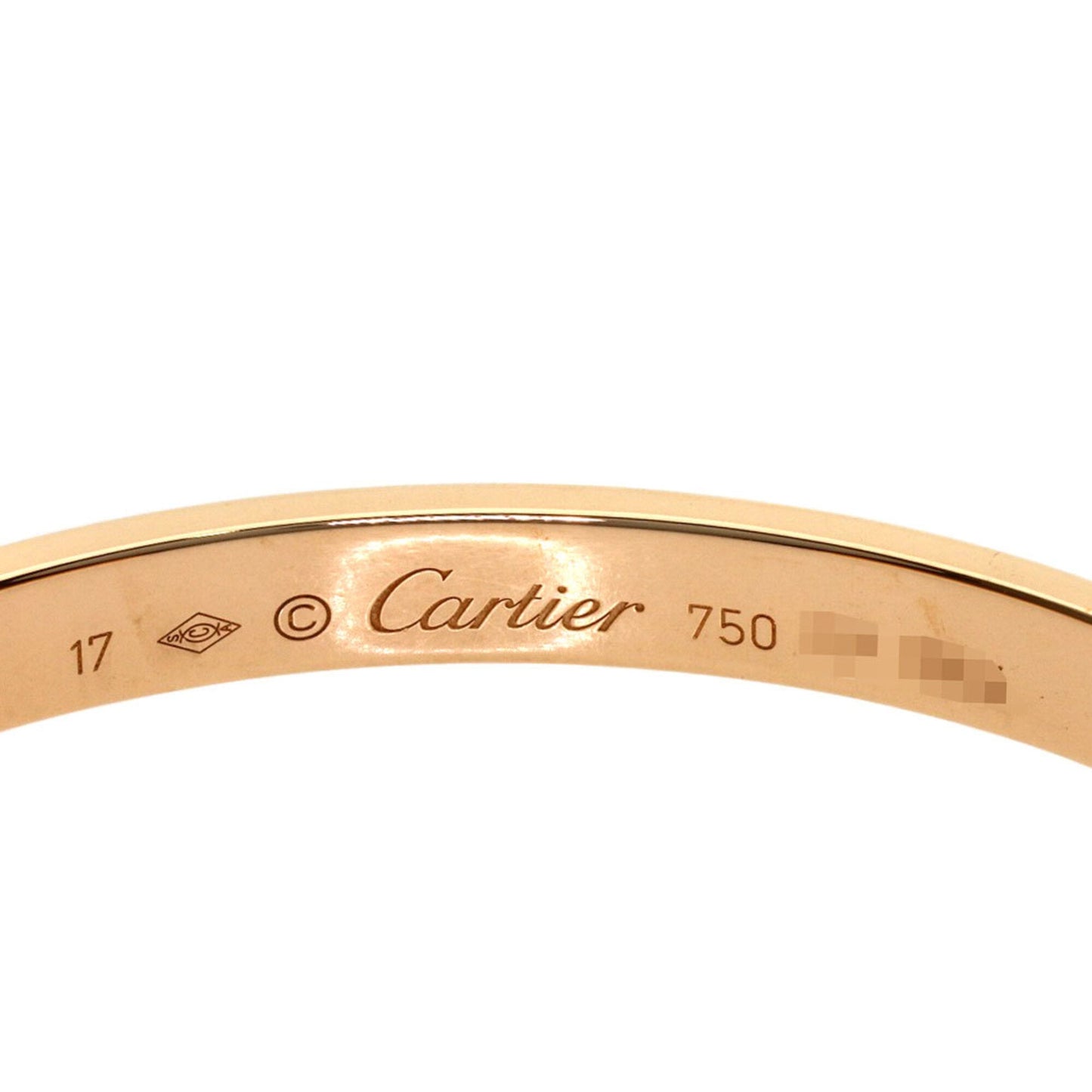Open Love Bracelet 18K Rose Gold