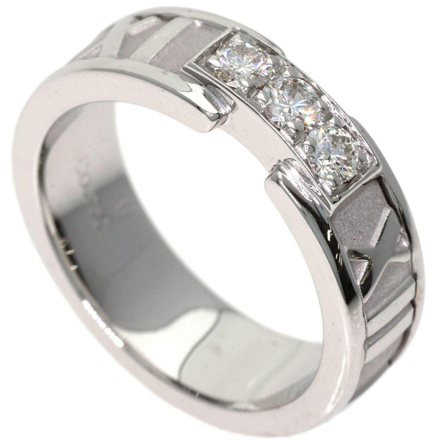 Atlas Ring 18K White Gold