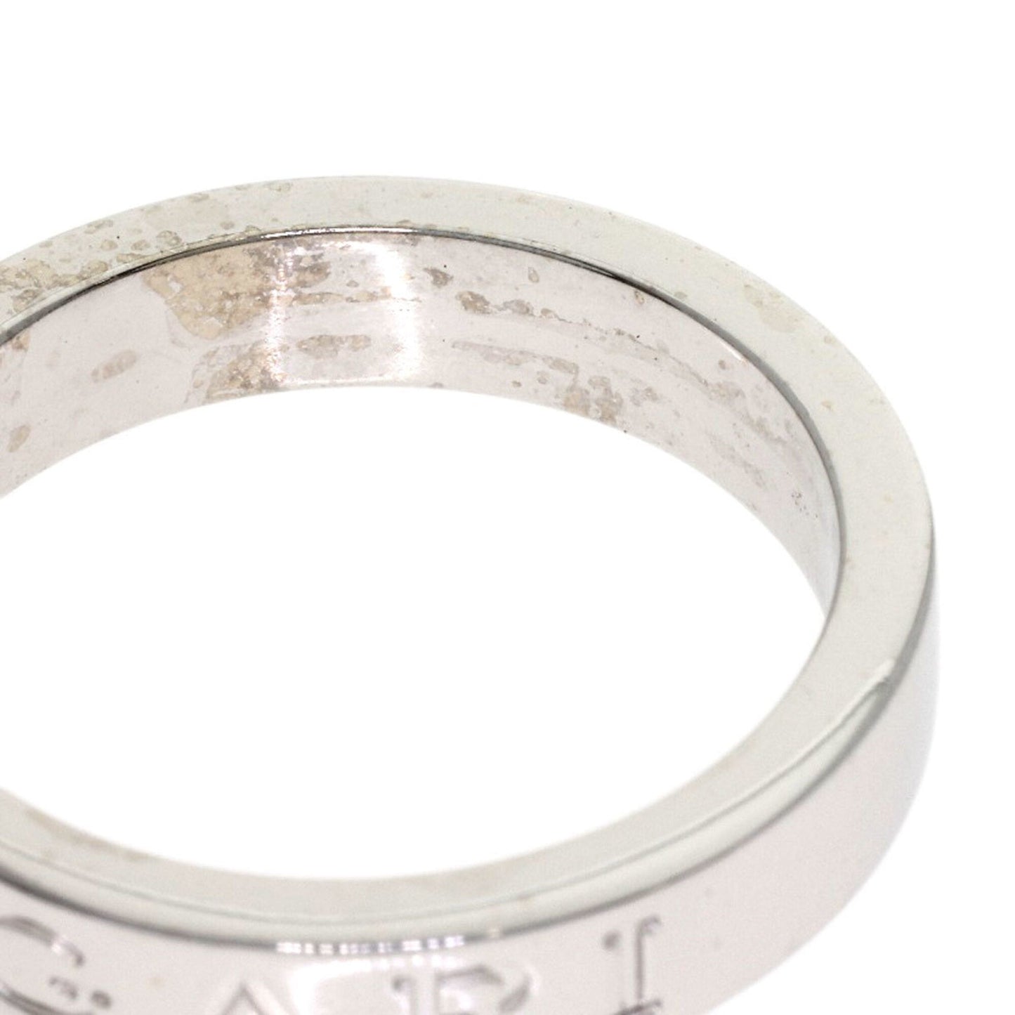 Double Ring 18K White Gold with Diamond