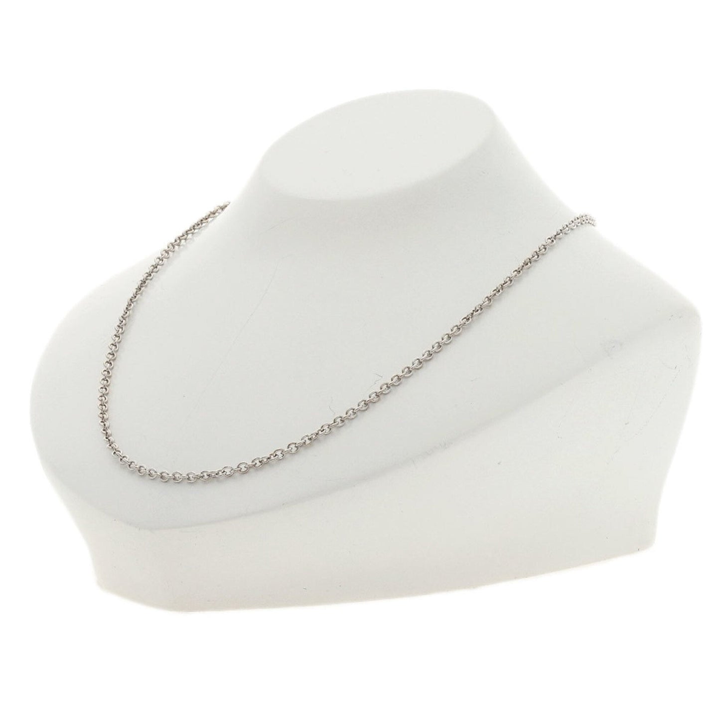 Pendant Necklace 18K White Gold