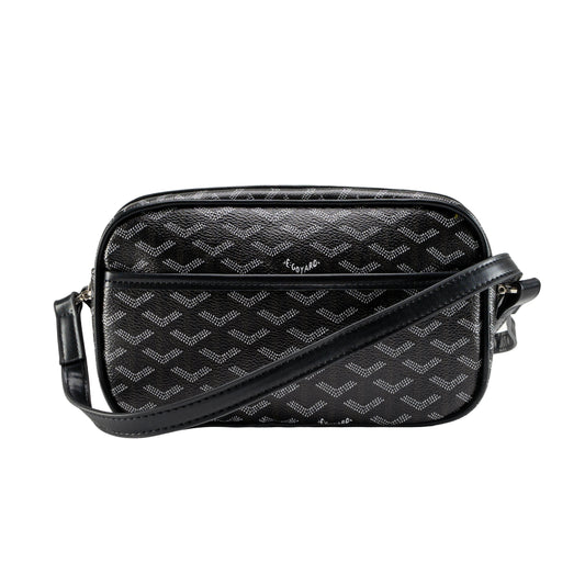 Elegant Monogram Crossbody Handbag – Minimal Luxury for Everyday Moments