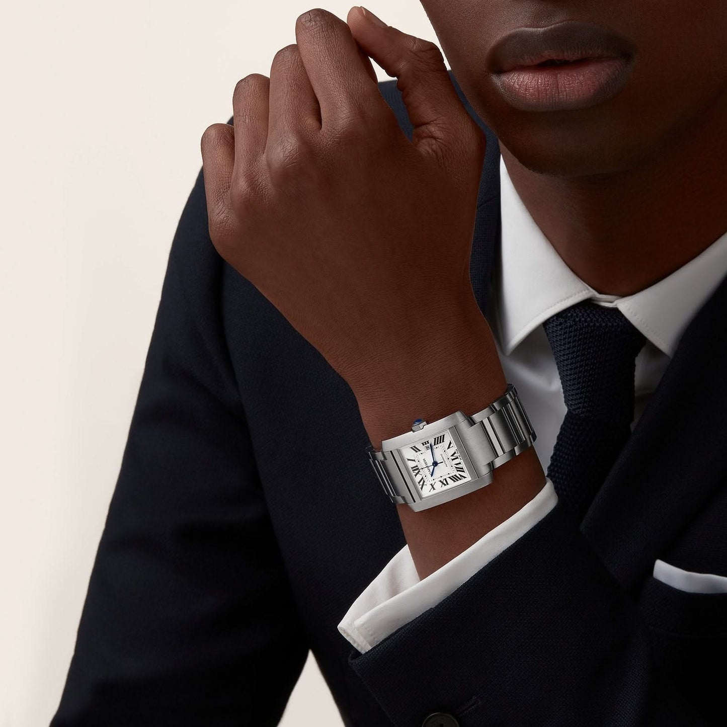 CARTIER Tank Française Large Watch