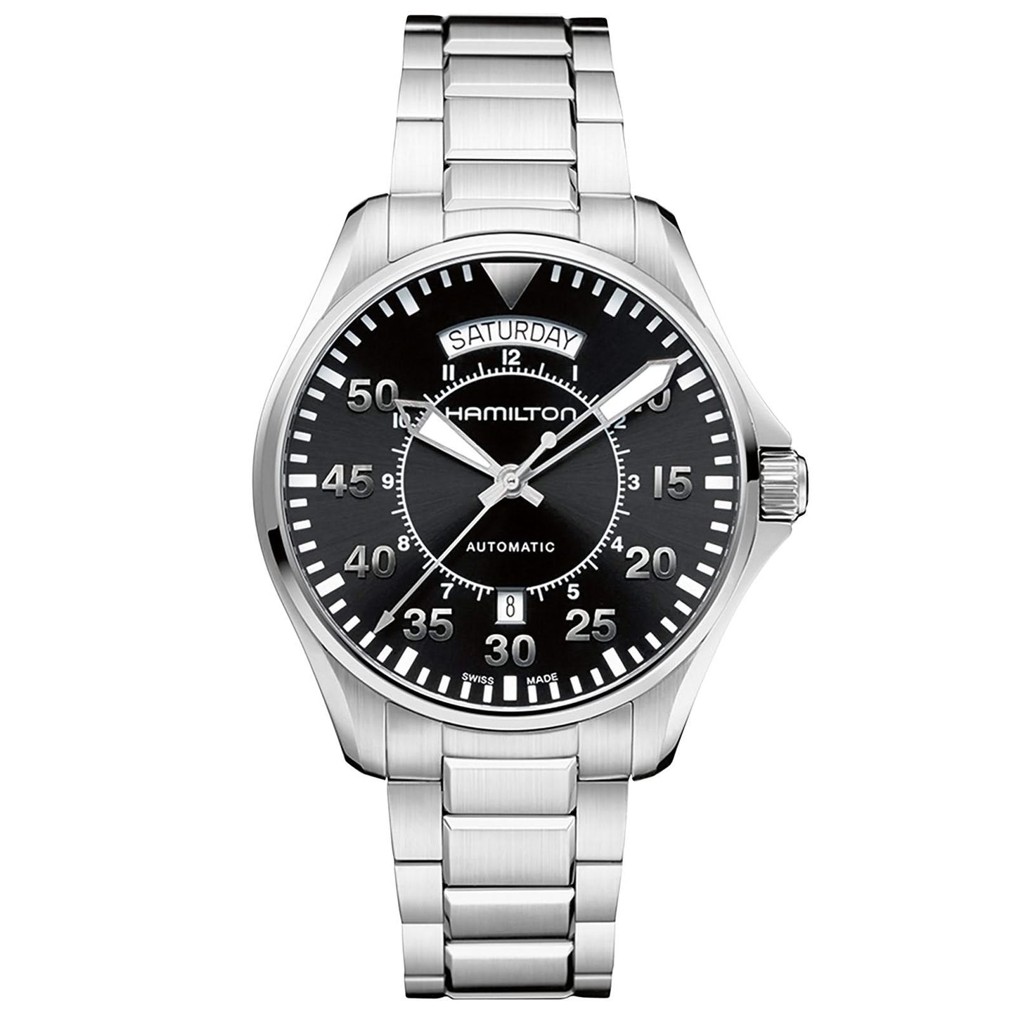 HAMILTON Khaki Aviation Pilot Day Date Auto 42mm Watch
