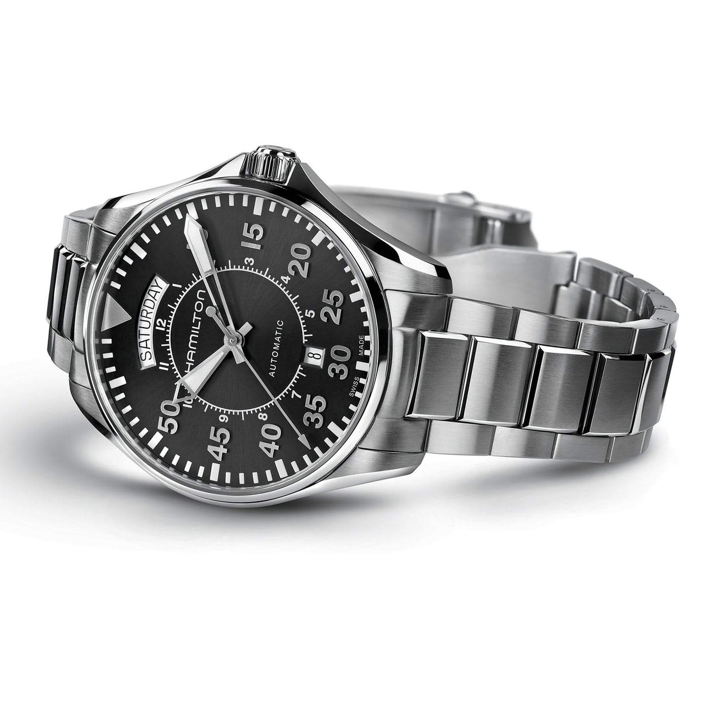 HAMILTON Khaki Aviation Pilot Day Date Auto 42mm Watch