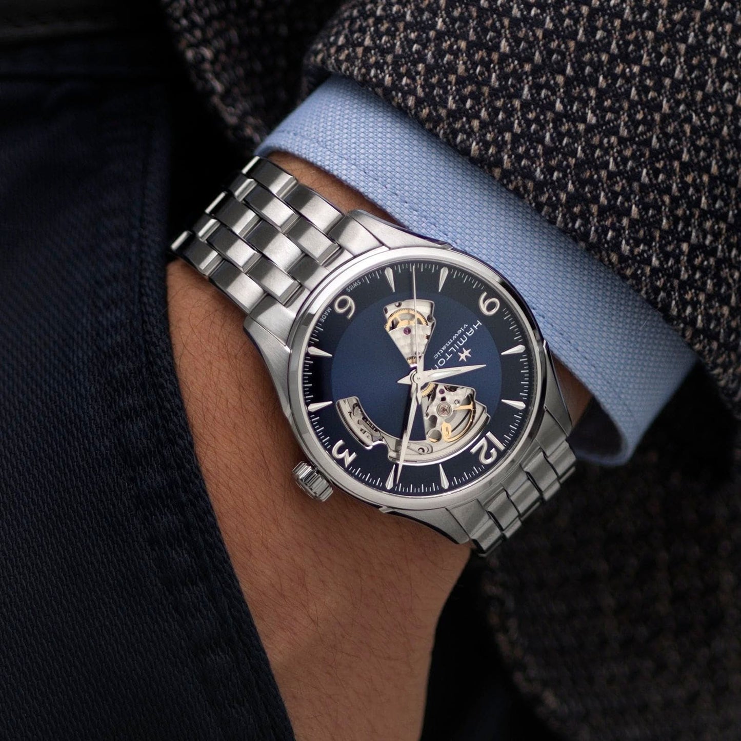 HAMILTON Jazzmaster Open Heart 42mm Watch