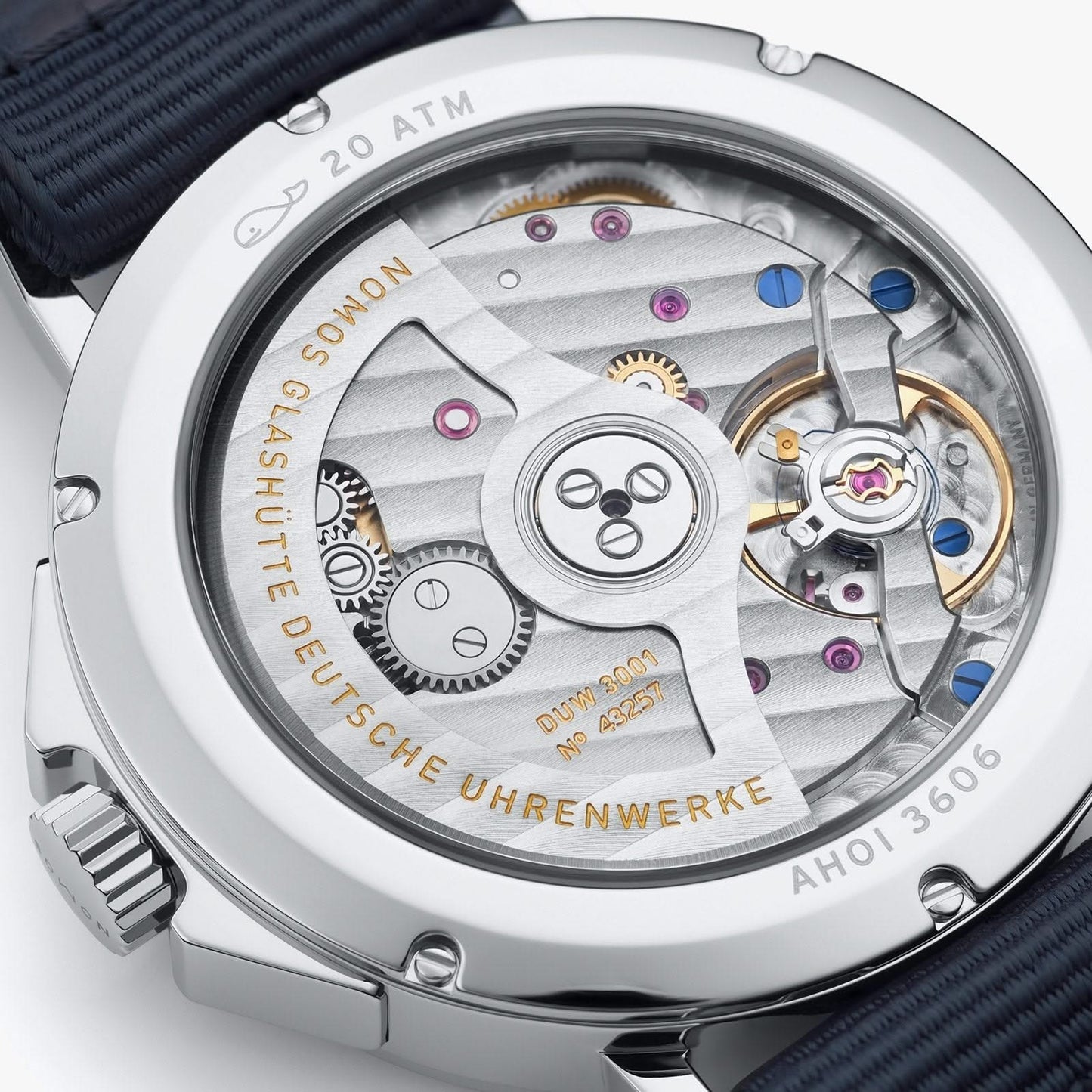 NOMOS Ahoi Neomatik Atlantic 36.3mm Watch