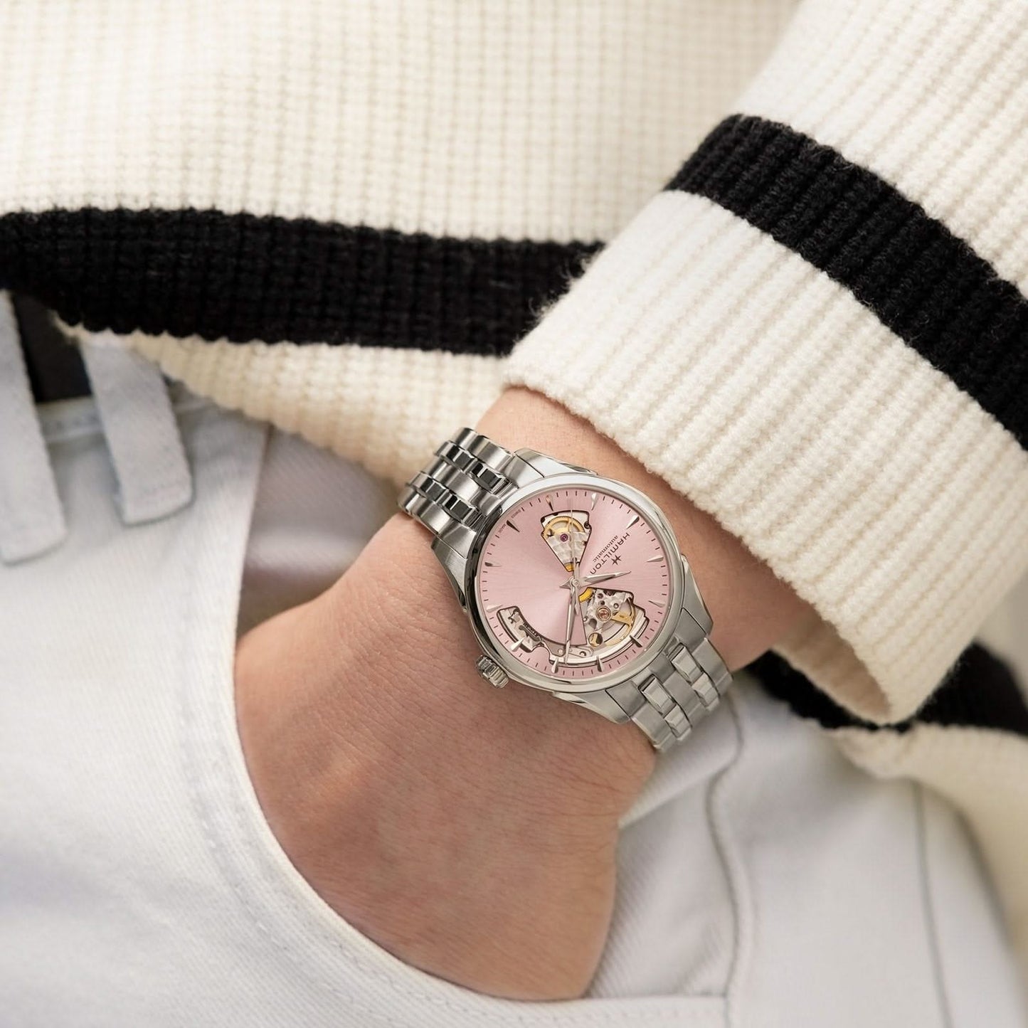 HAMILTON Jazzmaster Open Heart 36mm Watch