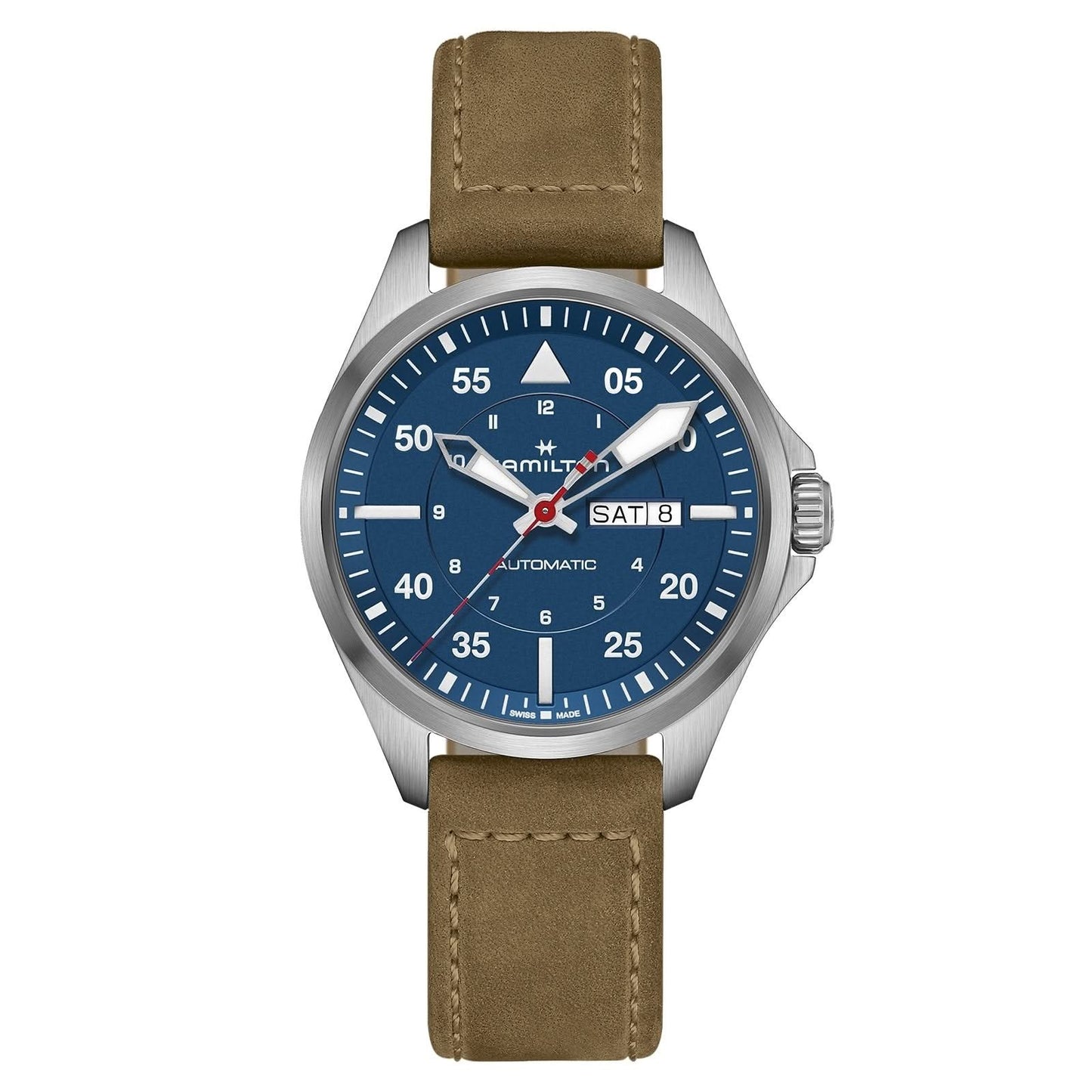 HAMILTON Khaki Aviation Pilot Day-Date Air Glaciers Edition 42mm Watch