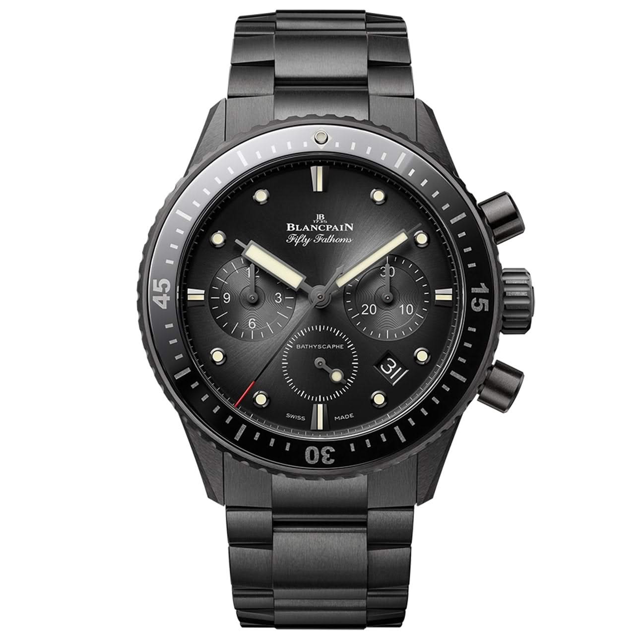 Blancpain Fifty Fathoms Bathyscaphe Chronographe Flyback 43.6mm Watch