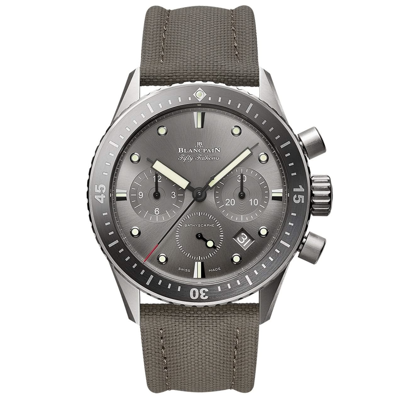 Blancpain Fifty Fathoms Bathyscaphe Chronograph Flyback 43mm Watch