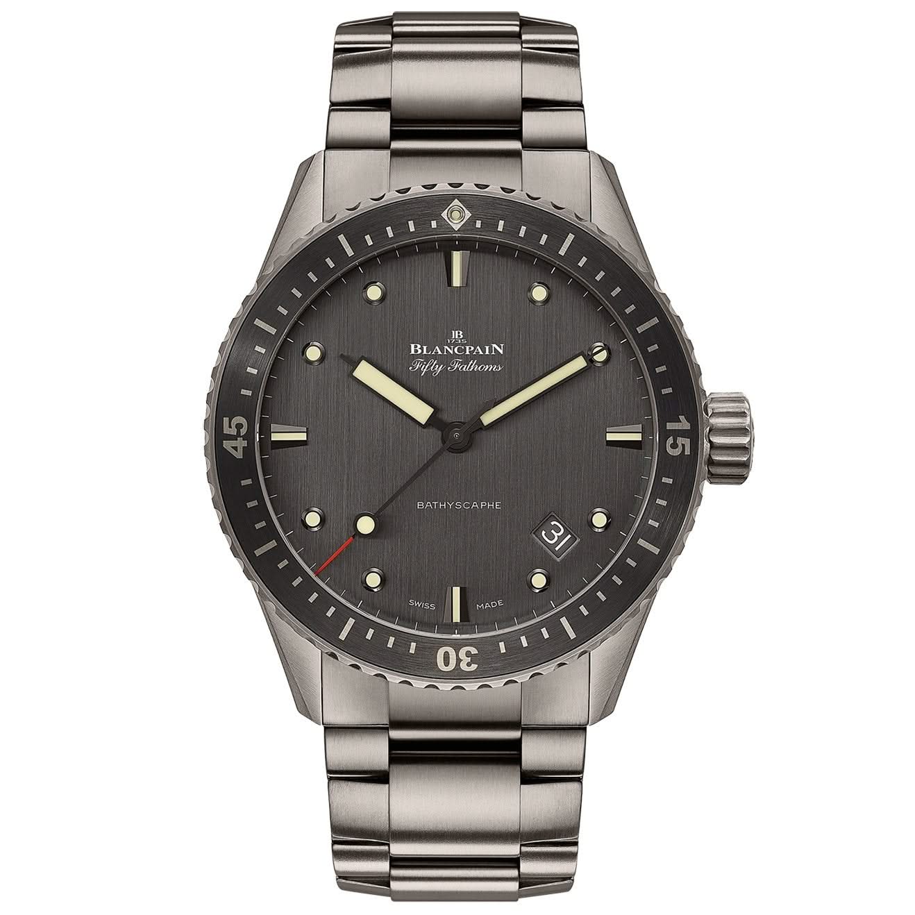 Blancpain Fifty Fathoms Bathyscaphe 43mm Watch