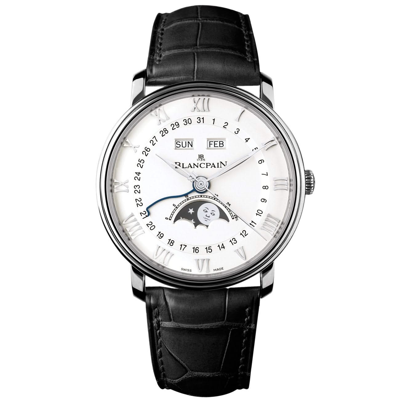 Blancpain Villeret Quantieme Complet Calendar 40mm Watch