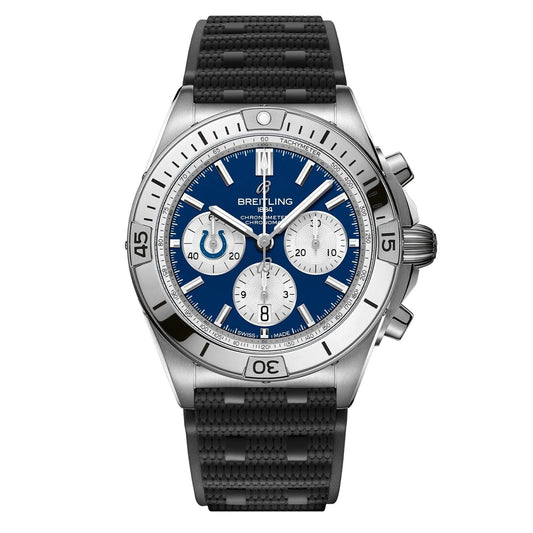BREITLING Chronomat B01 Indianapolis Colts 42mm Watch