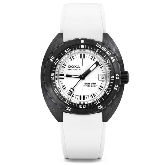 DOXA SUB 300 Carbon Whitepearl Watch