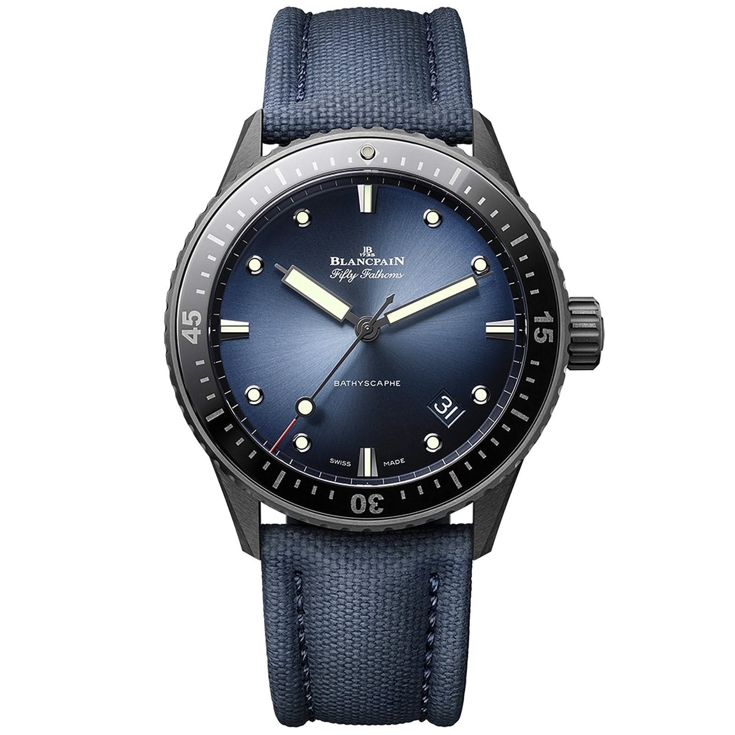 Blancpain Fifty Fathoms Bathyscaphe 43.6mm Watch