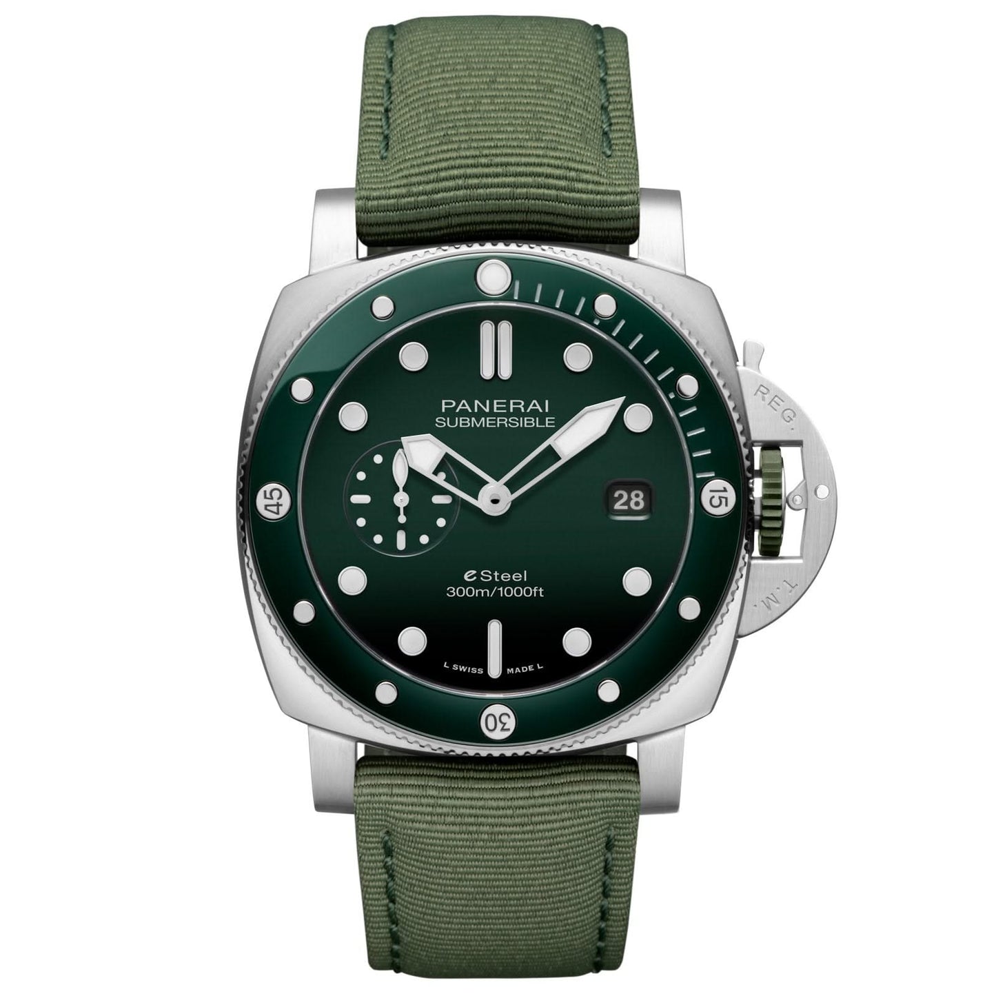 PANERAI Submersible QuarantaQuattro Verde Smeraldo