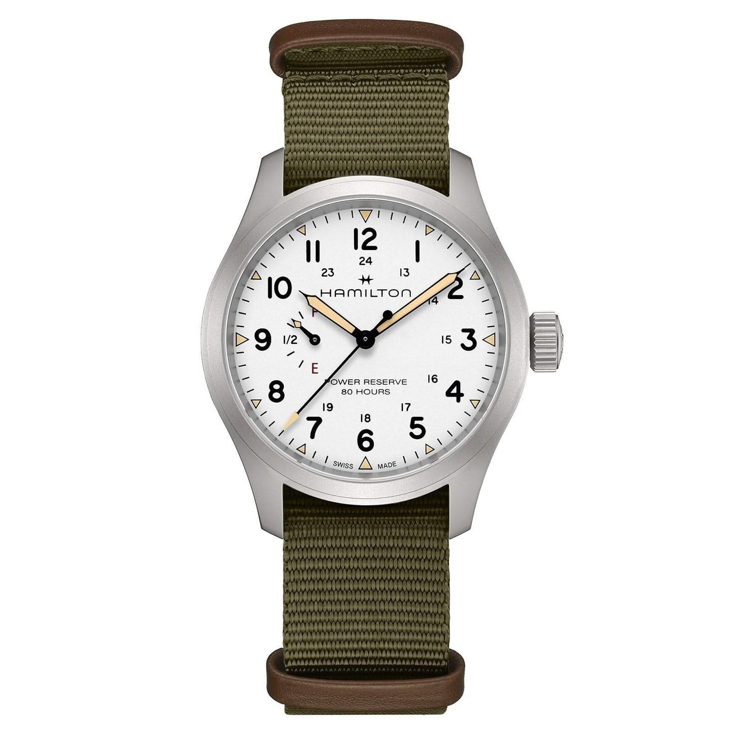 HAMILTON Khaki Field Mechanical Power Reserve 40mm Watch