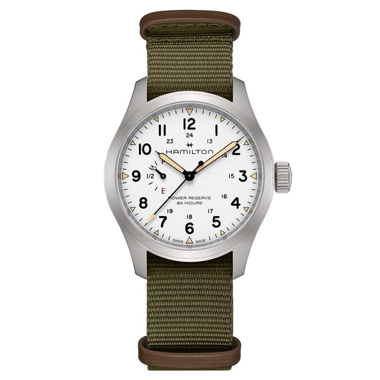 HAMILTON Khaki Field Mechanical Power Reserve 40mm Watch