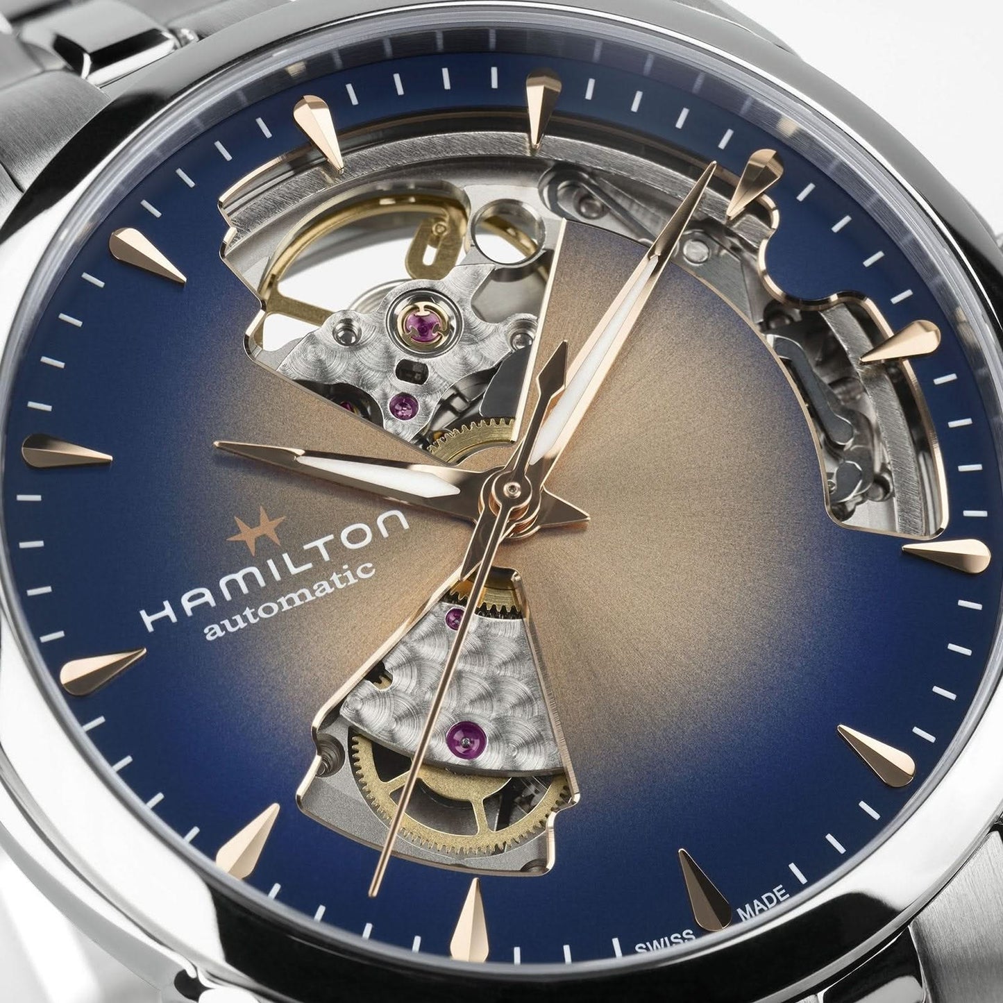HAMILTON Jazzmaster Open Heart Lady Auto 36mm Watch