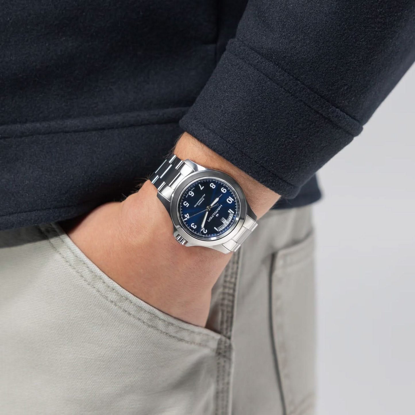 HAMILTON Khaki Field King Day-Date 40mm Watch